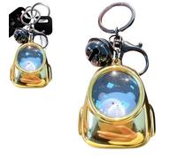 Portachiavi Luminoso - Portachiavi Con Orsetto Luminoso LED In Borsa | Portachiavi Illuminato Con Orso | Portachiavi Con Ciondolo Orsetto In Borsa | Adorabile Ciondolo Portachiavi Con Zaino Per Il C