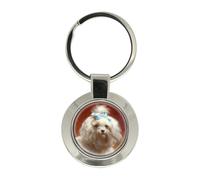 Portachiavi Maltese Terrier Di Carl Reichert