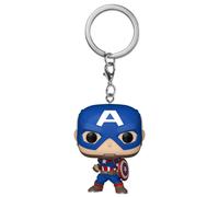 Portachiavi Marvel Comics Captain America New Classics Pop