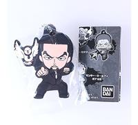 Portachiavi Mascotte in Gomma Rob Lucci One Piece Lufy Gear Collection dal Gi...
