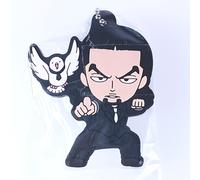 Portachiavi Mascotte in Gomma Rob Lucci One Piece Lufy Gear Collection dal Gi...