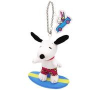 Portachiavi mascotte peluche Universal Studio Japan Peanuts Snoopy Surfing