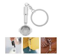 Portachiavi Metallo Accessori Chiave Con Cucchiaio Dosatore Cucchiaino Da Caffè
