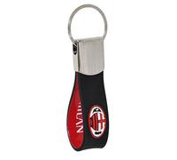 Portachiavi Milan Metallo e Gomma Scritta ACMILAN in Rilievo PS 11198