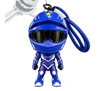 Portachiavi mini casco trasformante casco Rider borsa ornamento | Piccolo accessorio per chiavi auto per motociclisti, collezionisti, donne, uomini, viaggi, pendolari, compleanni, vacanze