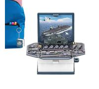 Portachiavi Mini Pop -Up 3D Libro - Touet educativo compatto per lo zaino per il gadget anti-stress manuale, fascino creativo decorativo | giocattolo intelligente per backpack Stude