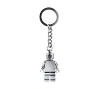 LEGO 854305 Portachiavi Minifigure Argentata Ufficiale Cromata Collezione
