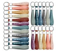 Portachiavi motivazionale, regalo di ringraziamento, portachiavi in silicone, può essere utilizzato per incoraggiare dipendenti, colleghi, adolescenti, insegnanti, colorato (con testo in italiano)
