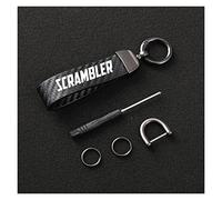 Portachiavi Moto In Fibra Di Carbonio Portachiavi Per Ducati Scrambler 800 SUPERSPORT PANICALE Accessori Moto Moto Portachiavi (Colore : Scrambler, Size : Normal)