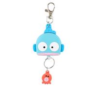 Portachiavi mulinello a forma di faccia Hangyodon Sayuri Chan Sanrio Original...