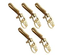 Portachiavi multiuso in ottone massiccio per uomini e donne con gancio rinforzato e accessorio per cintura portachiavi con grillo