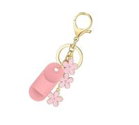 Portachiavi multiuso per lucidalabbra, leggero, organizer per cosmetici, con catena, per balsamo, per gite, PK, Taglia unica