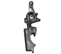 Portachiavi multiuso - Utensili e gadget portachiavi | Cacciavite in acciaio inossidabile 8 in 1 | Multiattrezzo portatile multifunzione, forniture per esterni resistenti alla ruggine coppia