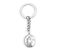 Portachiavi nautico con ciondolo da surf, ideale come ciondolo dell'amicizia marittima, regalo di compleanno per donne e buone amiche, piccola idea regalo, portachiavi marittimo