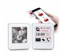 Portachiavi NFC e-Paper da 1,54 pollici Display di immagini wireless Tag Schermo di carta elettronico a tre colori Smartphone Modificabile Foto Digitale Portachiavi Smart Shelf Label Display 1.54