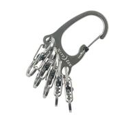 Moschettone Nite Ize BigFoot Locker KeyRack argento Argento
