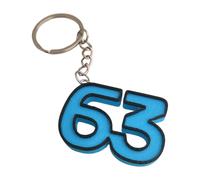 Portachiavi numero 63 F1 George Russell, rosso, S