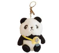 Portachiavi Panda Carino - Portachiavi Panda Animali in Peluche | Portachiavi Panda Cartone Animato Portachiavi Panda Peluche per Borse, Ciondolo Portachiavi Panda Per Zaino Chiave Dell'Auto, Telefono