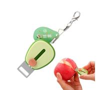 Portachiavi Pelapatate, Min-i Sbuccia Mela Retrattile Per Bambini, Portachiavi Pela Verdure E Frutta Portatili Per Viaggi, Campeggio E Attività All'aperto