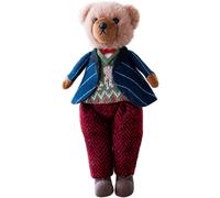 Portachiavi peluche coppia orso cartone animato simpatico accessorio peluche per