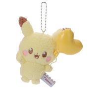 Portachiavi peluche Pokemon PokePeace cuore morbido Pikachu