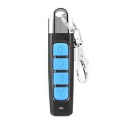 Portachiavi per aprire porte del garage, telecomando per aprire porte del garage | Telecomando di copia MHz con portachiavi - Apriporta remoto clone a 4 pulsanti, accessorio di chiusura