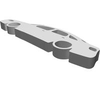 Portachiavi per Audi A6 C6 Modello Logo Auto Accessorio Stampato 3D