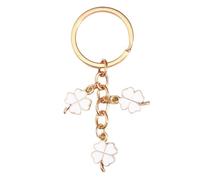 Portachiavi Per Auto Di Moda Con Ciondolo A Quadrifoglio In Vita, Appeso, Gioielli