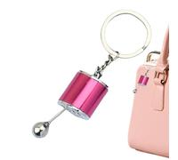 Portachiavi per auto - Fidget Toy | Gear Shift Fidget Toy | Design Keychain Car, Manuale Shifter, Six Speed Manual, Gearbox Transmission Shift Fidget Toy Keychain for Women - Stress Relief Toy