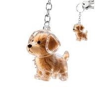Portachiavi per auto Mono | Portachiavi per gatto cane | Ornamento borsa contenitore, souvenir animale domestico accessorio specchio retrovisore per borsa telefono zaino, H, Consulte la descripción