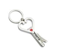 Portachiavi per Auto Portachiavi apribottiglie a Forma di Cuore Torre Eiffel di Parigi Molto Pratico e Popolare Attractive