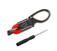 Portachiavi per auto, portachiavi per auto Fermagli in metallo in lega Ganci Portachiavi con fibbia in vita per Peugeot 206 207 208 2008 301 307 308 3008 406 407 408 4007 4008 508 5008,A
