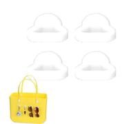 Portachiavi per borsa da spiaggia, 4 portabicchieri, porta occhiali da sole per borse da spiaggia, con inserto per ciondoli, porta occhiali da sole portatile