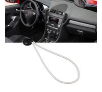 Portachiavi per cappelli universale in silicone con ventosa â Bianco, compatibile con automobili e camion