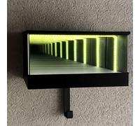Portachiavi Per Garage Auto | Appendino Portachiavi Da Garage | Organizer Da Parete Per La Zona | Design A Specchio Infinito A LED | Per Casa, Porta D'ingresso, Zona Ingresso