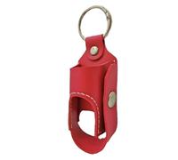 Portachiavi per inalatore, in pelle, porta inalatori, porta inalatori per esterni, semplice ed elegante, per viaggi, viaggi d'affari, Z, Colore: rosso, vedi descrizione, Vedi descrizione