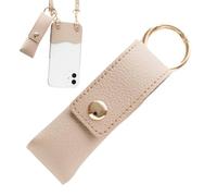 Portachiavi Per Lip Gloss - Custodia Protettiva in PU e alla,Astuccio per Borse | per Donne Ufficio Scuola Auto Zaino Escursioni Sport Regalo