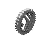 Portachiavi per Logo Citroen con Ruota Dentata Mobile Stampato 3D