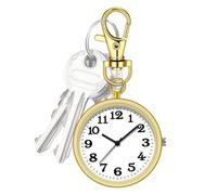 Portachiavi per orologio, in lega, design elegante, accessorio versatile per zaino, clip per avventure all'aperto, viaggi, lavoro, cronometraggio quotidiano