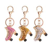 Portachiavi Per Pattini A Rotelle Da 3 Pezzi, Portachiavi Creativi, Portachiavi Con Strass, Portachiavi Da Donna, Portachiavi Regalo