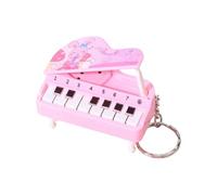 Portachiavi per pianoforte da tavolo Macchina da gioco musicale Ciondolo per borsa Giocattolo educativo per bambini Portachiavi elettronico con ciondolo per pianoforte