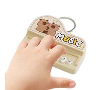 Portachiavi per pianoforte per bambini | Borsa portatile | Borsa decorativa per bambini studenti amanti della musica collezionisti viaggiatori compleanno vacanze viaggio festa dettaglio stanza