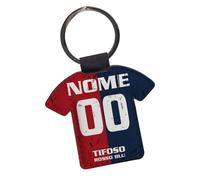 Portachiavi Personalizzato Tifoso Juventino Napoli Roma Lazio Milan calcio serie a (Bologna)