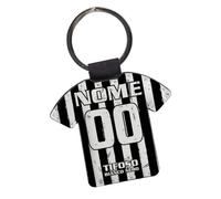 Portachiavi Personalizzato Tifoso Juventino Napoli Roma Lazio Milan calcio serie a (Udinese)