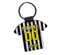 Portachiavi Personalizzato Tifoso Napoli Roma Lazio Milan calcio serie a (Juventino)