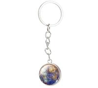 Portachiavi Pianeta-bagliore Al Buio, Portachiavi Creativo Del Sistema Solare Per Le Donne, Portachiavi Brilla Al Buio, Accessori Ciondolo | Portachiavi Sfera Di Vetro Cool Piccolo Space Universe, M