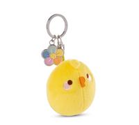 NICI- Portachiavi Piu 6cm Giallo-Delizioso Ciondolo in Forma di Animale in Morbido Peluche con Anello per cordini e Pendenti, Colore, 61161