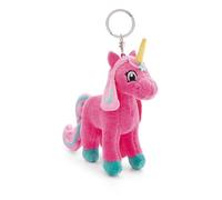 NICI Portachiavi Pony Lissy Unicorno Antonia 10cm rosa - Delizioso ciondolo in forma di animale in morbido peluche con anello per cordini e pendenti