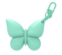 Portachiavi porta lucidalabbra - Custodia portatile in silicone per rossetti, graziosa farfalla per balsamo per labbra, organizer per donne, adolescenti, madri, nonne, mogli, borsa da viaggio, in