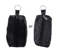 Portachiavi, portamonete, carte, cerniera, piccolo cambiamento B, Nero#